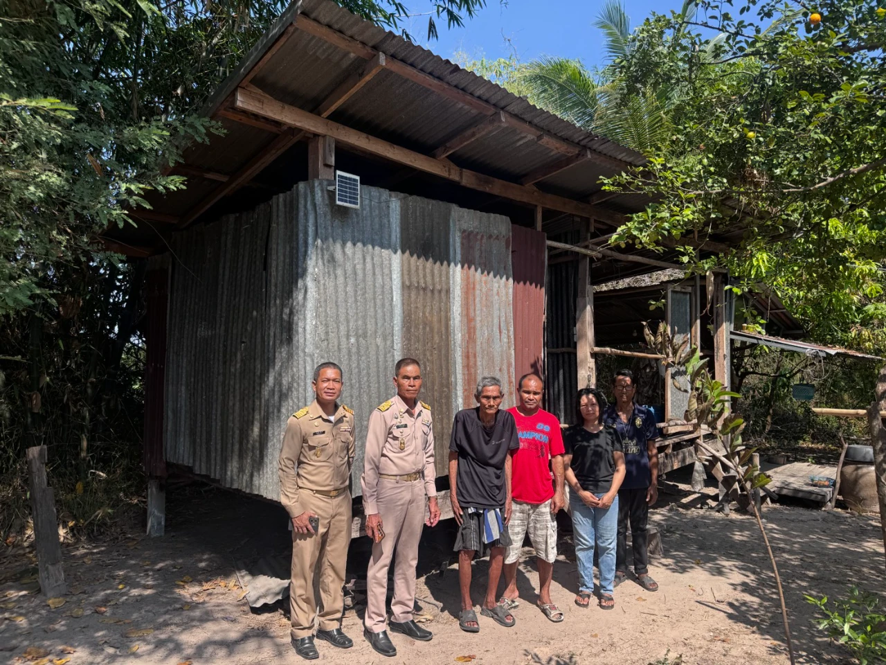 ลงพื้นที่เตรียมช่วยเหลือ ผู้สูงอายุ กรณี ประสงค์ปรับสภาพบ้าน